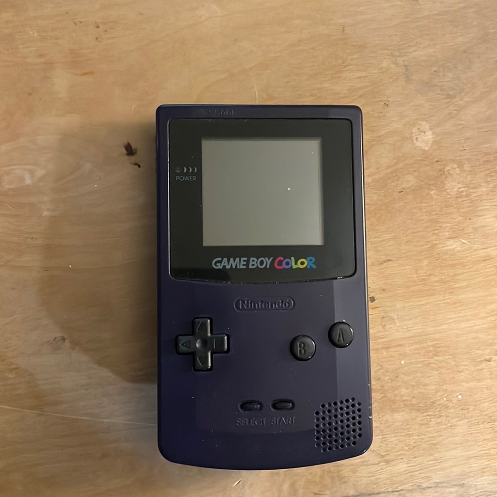 Gameboy color purple